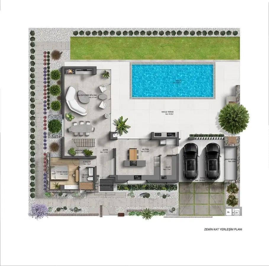 Вилла 354м² в Кипре, Кирения. Стоимостью 1130000€ аренда фото-12