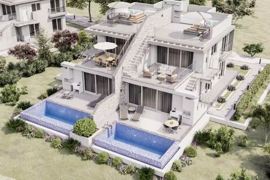 Квартира 135м² в Кипре, Бахчели. Стоимостью 470000€ аренда фото-13