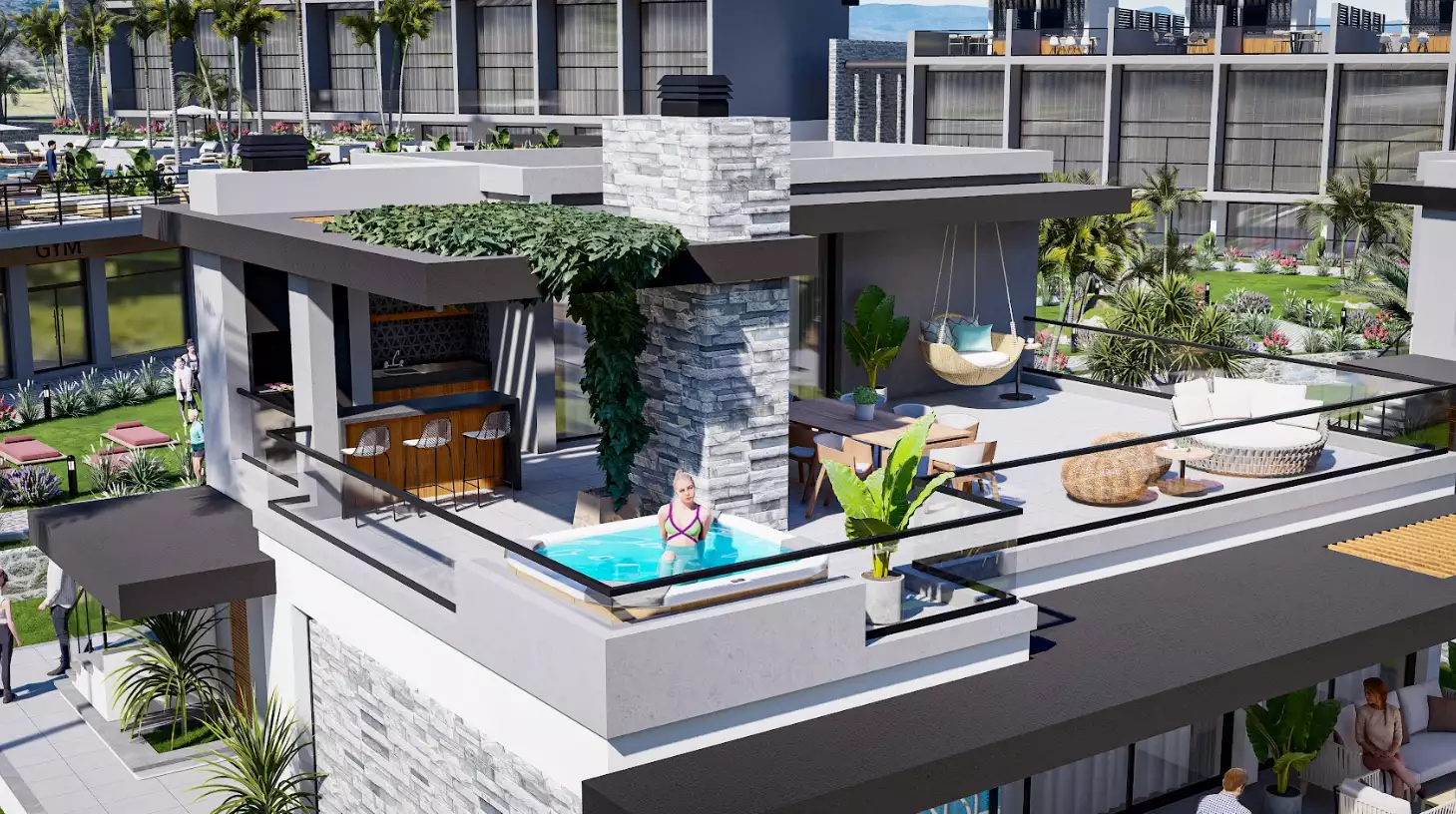 Квартира 186м² в Кипре, Бахчели. Стоимостью 305500€ аренда фото-12