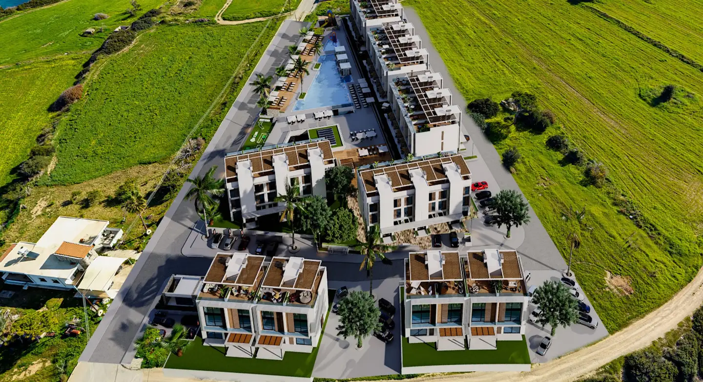 Квартира 72м² в Кипре, Бахчели. Стоимостью 225000€ аренда фото-3