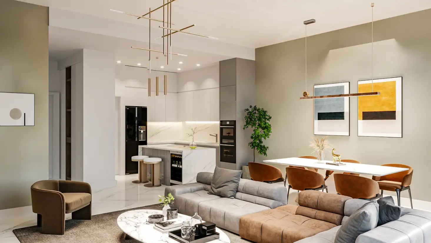 Квартира 72м² в Кипре, Бахчели. Стоимостью 225000€ аренда фото-15