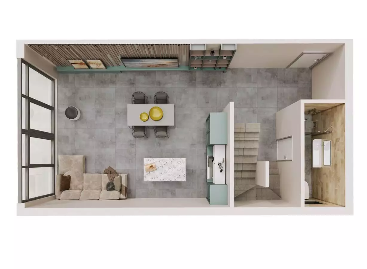 Квартира 50м² в Кипре, Карпас. Стоимостью 147000€ аренда фото-31
