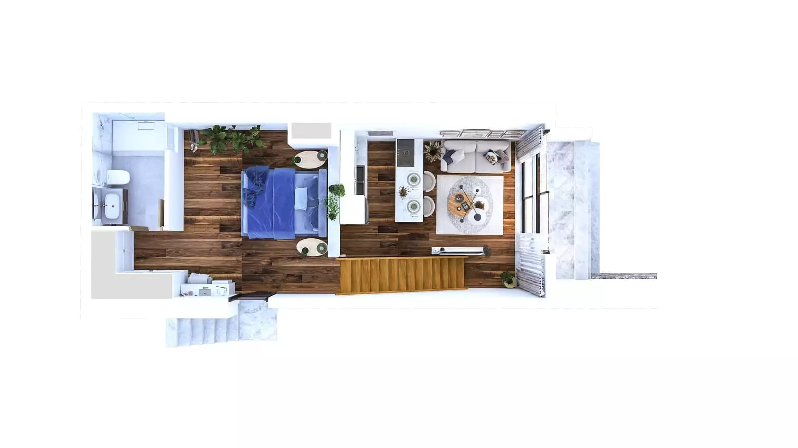 Квартира 81м² в Кипре, Бахчели. Стоимостью 293000€ аренда фото-20