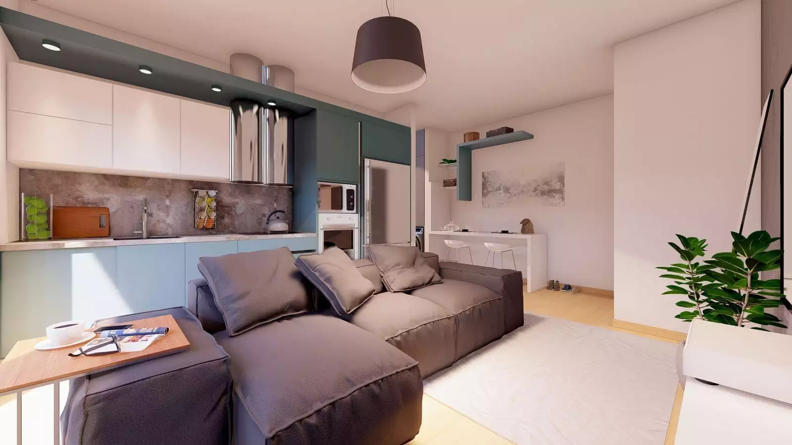 Пентхаус 80м² в Кипре, Искеле. Стоимостью 345000€ аренда фото-13
