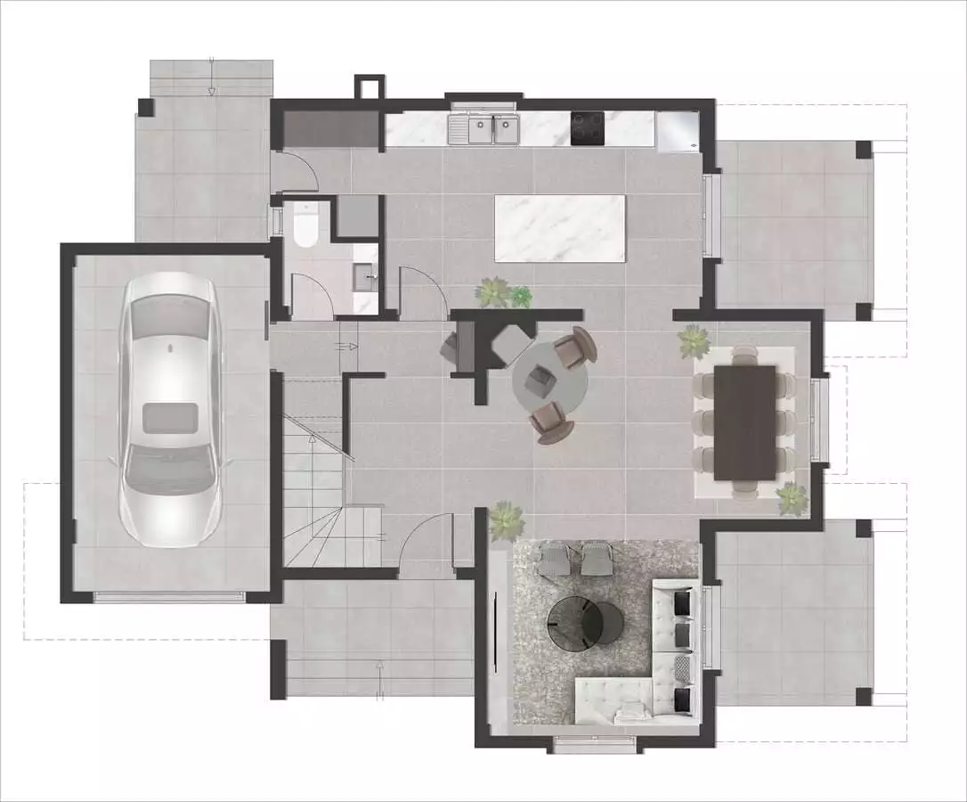 Квартира 119м² в Кипре, Искеле. Стоимостью 500000€ аренда фото-28