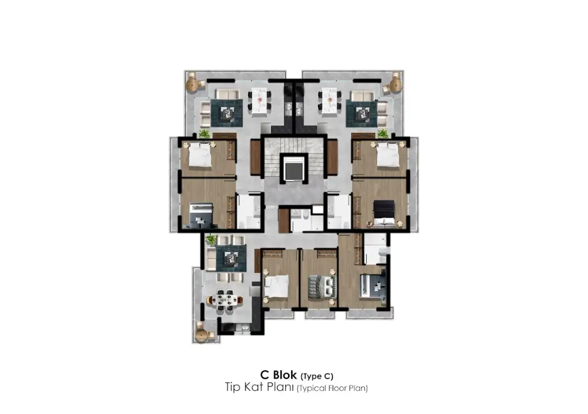 Квартира 95м² в Кипре, Кирения. Стоимостью 185000€ аренда фото-18