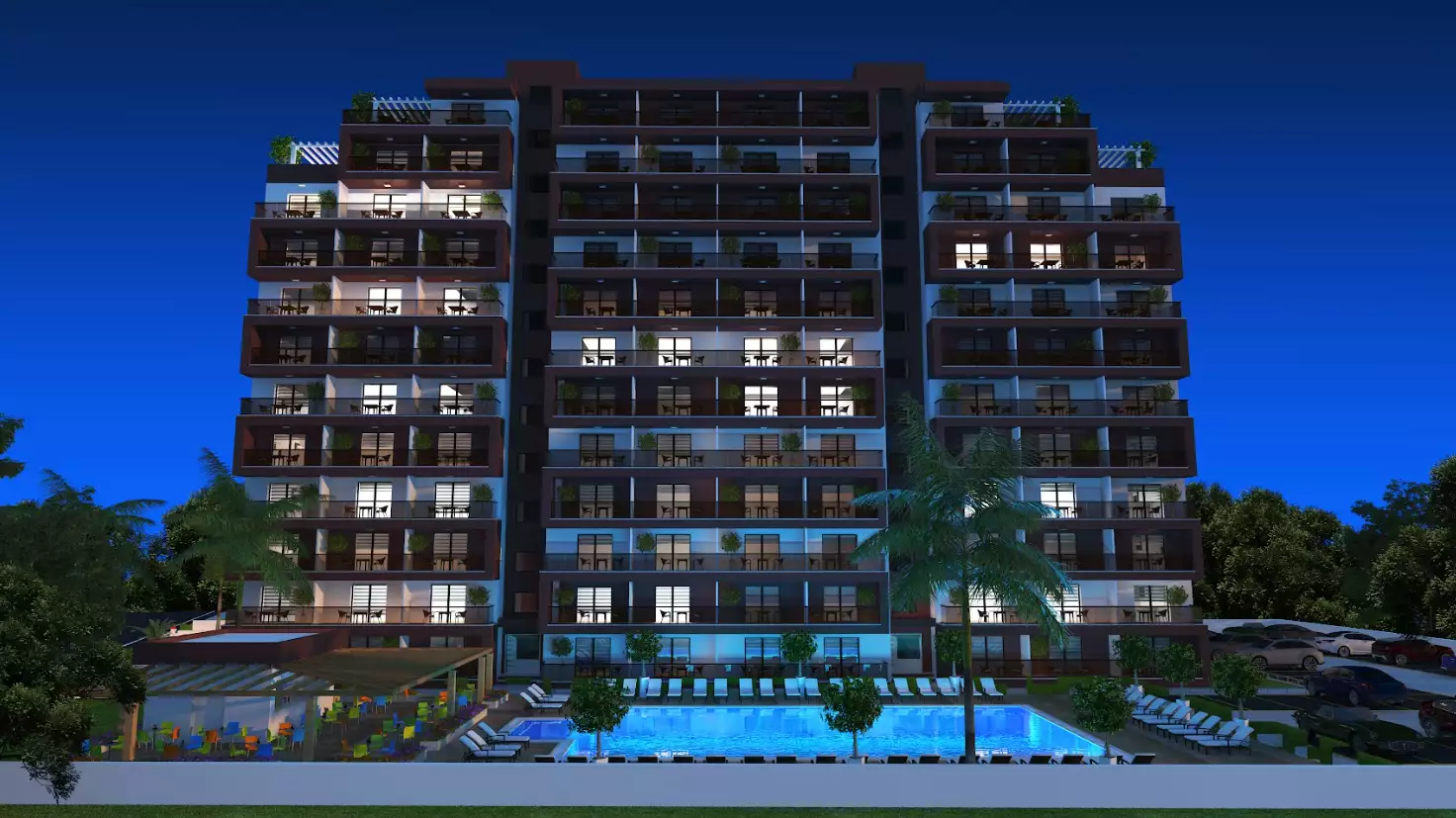 Квартира 32м² в Кипре, Искеле. Стоимостью 95000€ аренда фото-2