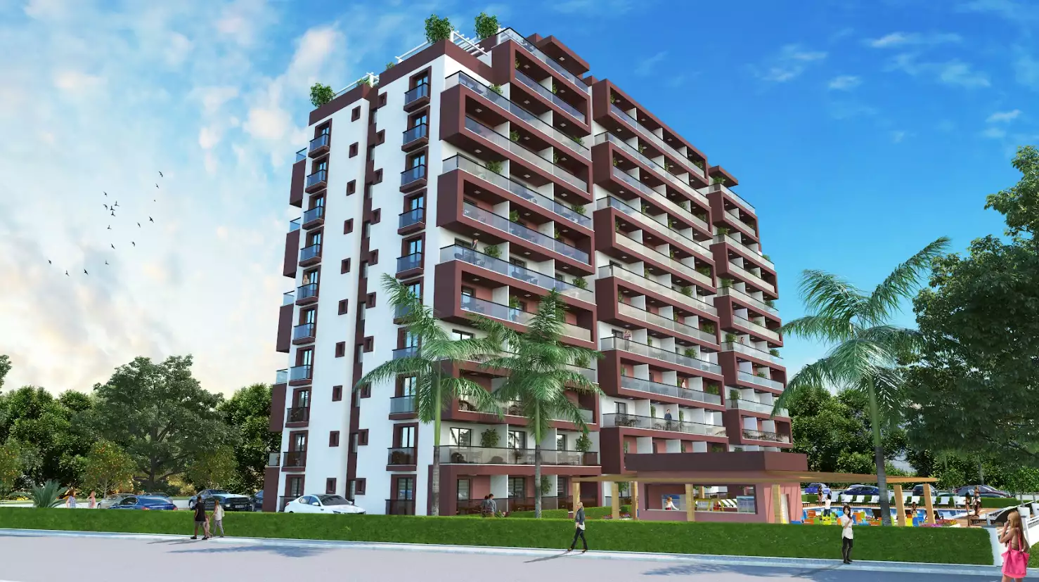 Квартира 32м² в Кипре, Искеле. Стоимостью 95000€ аренда фото-3