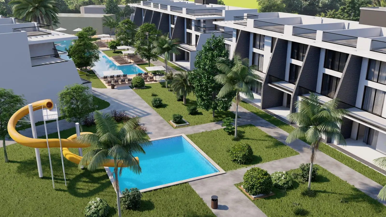 Квартира 93м² в Кипре, Искеле. Стоимостью 188700€ аренда фото-19