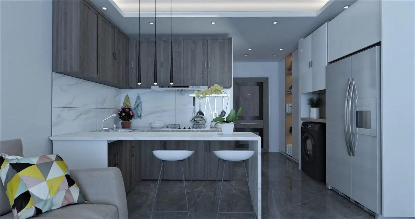 Квартира 93м² в Кипре, Искеле. Стоимостью 188700€ аренда фото-22