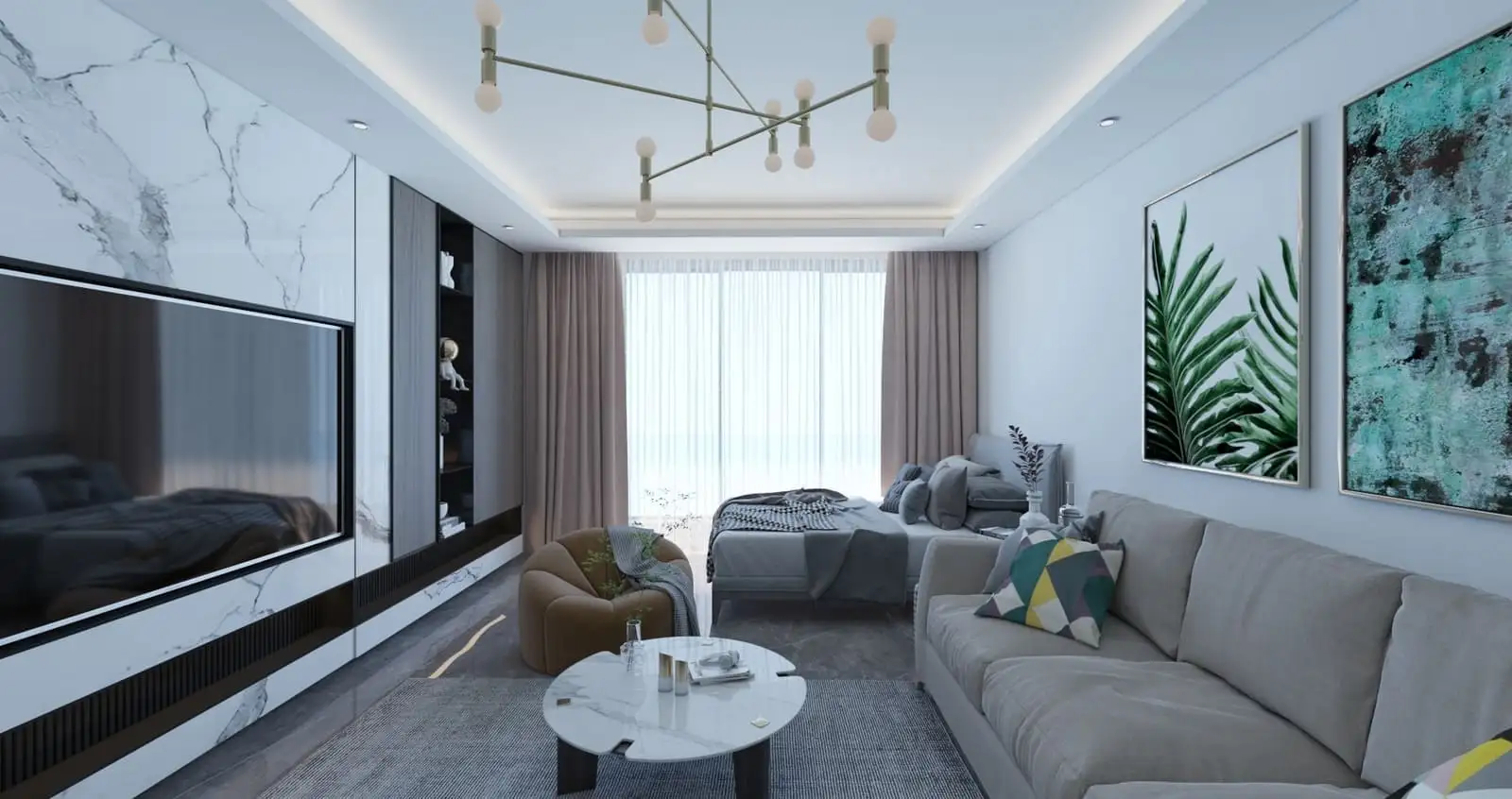 Квартира 93м² в Кипре, Искеле. Стоимостью 188700€ аренда фото-26