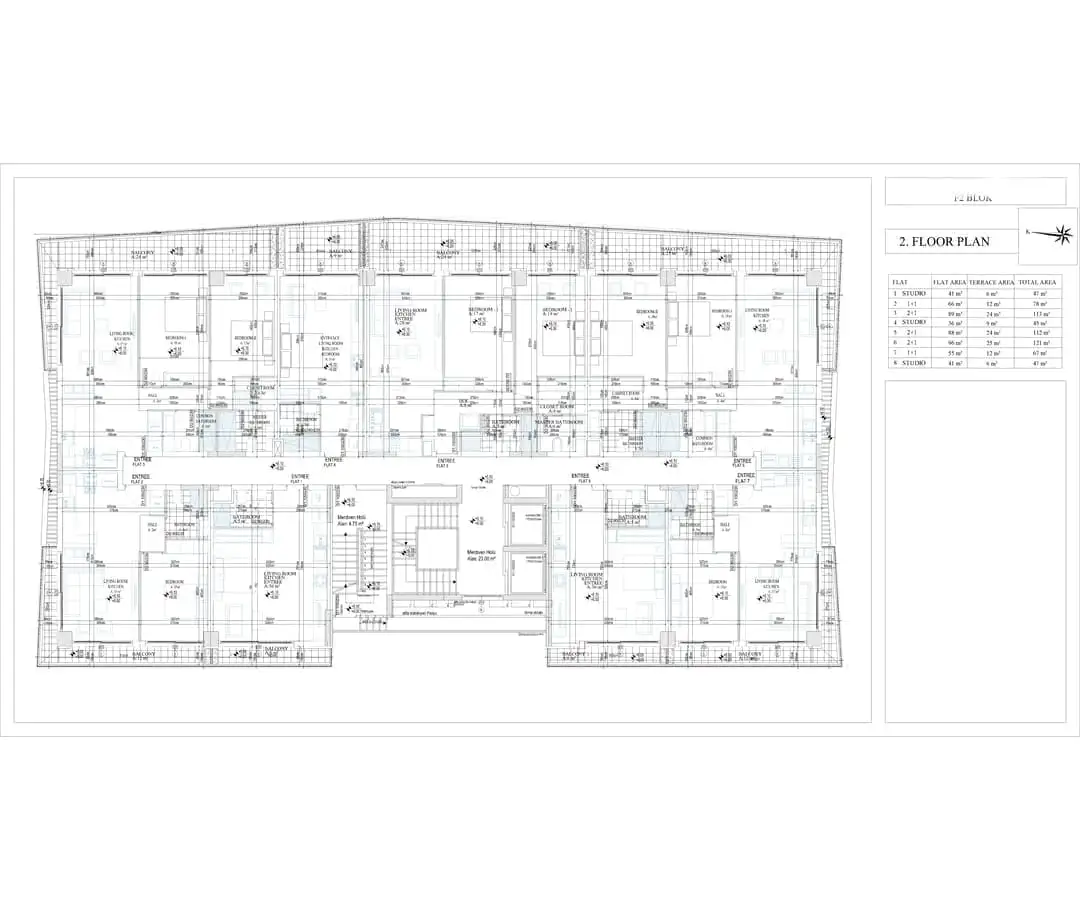 Квартира 94м² в Кипре, Искеле. Стоимостью 510000€ аренда фото-17