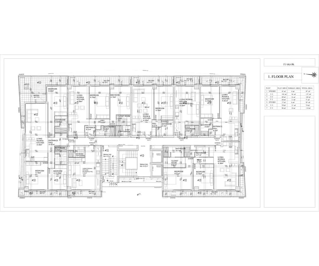 Квартира 94м² в Кипре, Искеле. Стоимостью 510000€ аренда фото-19