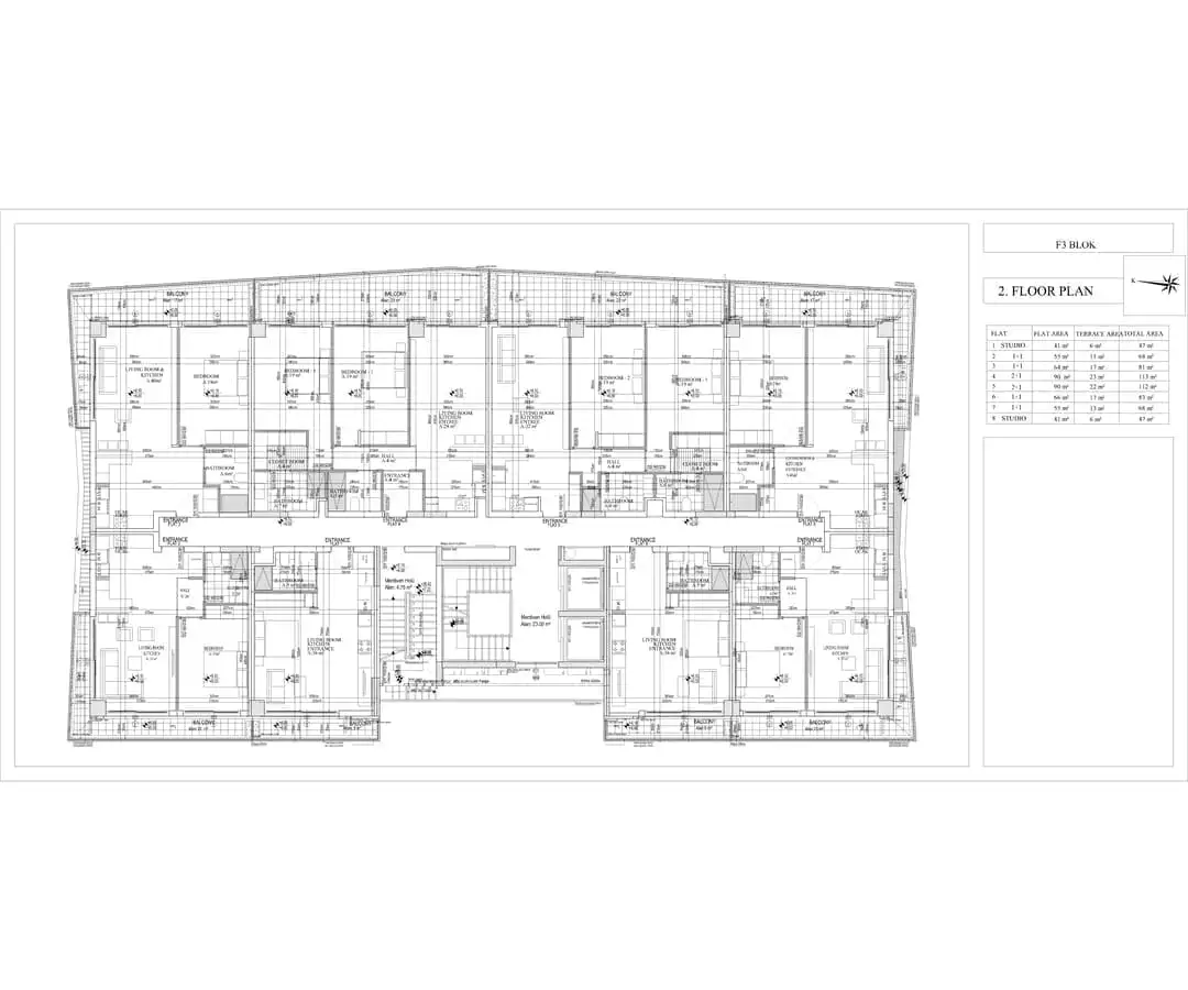 Квартира 94м² в Кипре, Искеле. Стоимостью 510000€ аренда фото-20