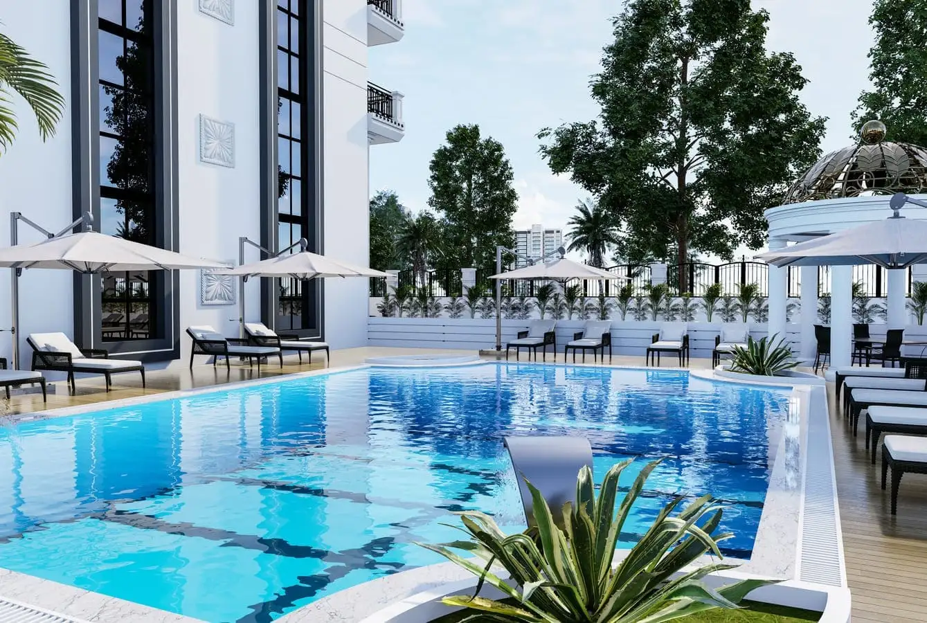 Квартира 55м² в Турции, Махмутлар. Стоимостью 82500€ аренда фото-9