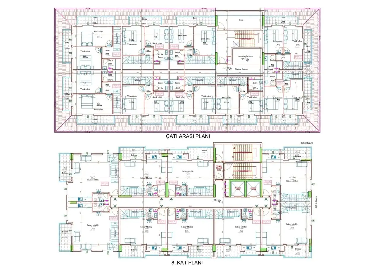 Квартира 55м² в Турции, Махмутлар. Стоимостью 82500€ аренда фото-29