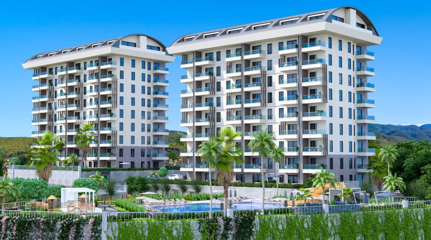 Квартира 48м² в Турции, Конаклы. Стоимостью 80000€ аренда фото-1