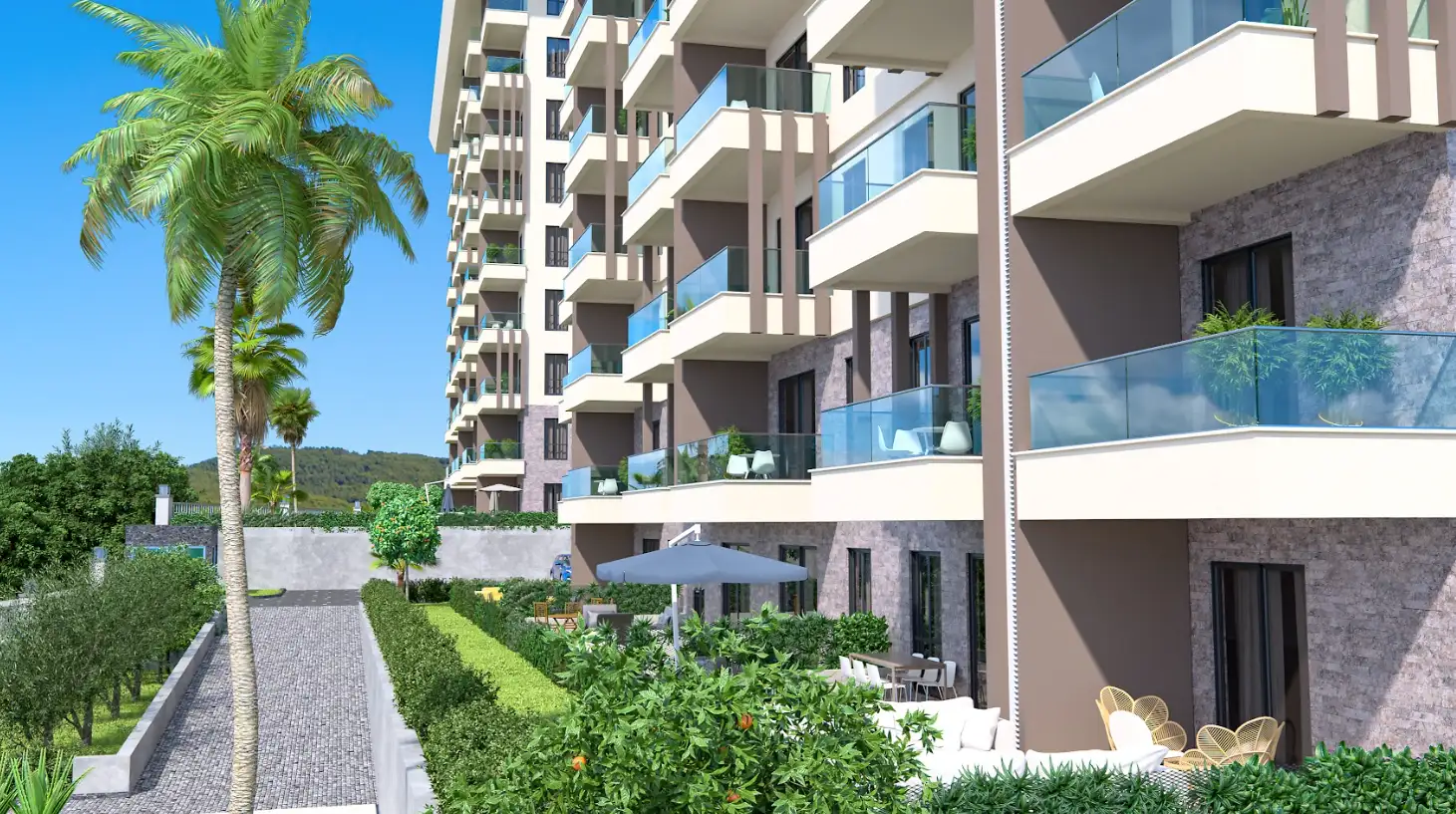 Квартира 48м² в Турции, Конаклы. Стоимостью 80000€ аренда фото-3