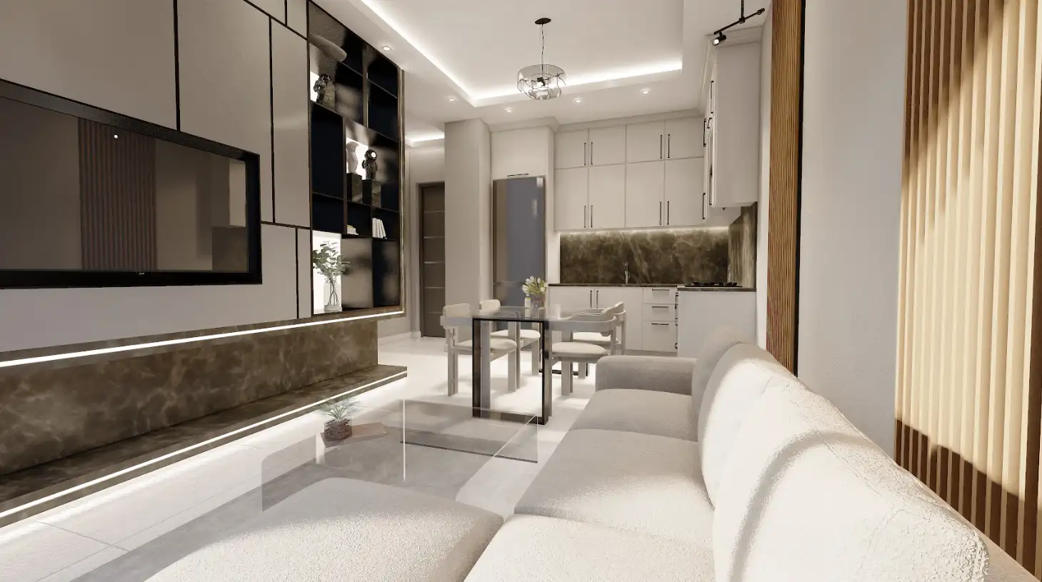 Квартира 48м² в Турции, Конаклы. Стоимостью 80000€ аренда фото-26