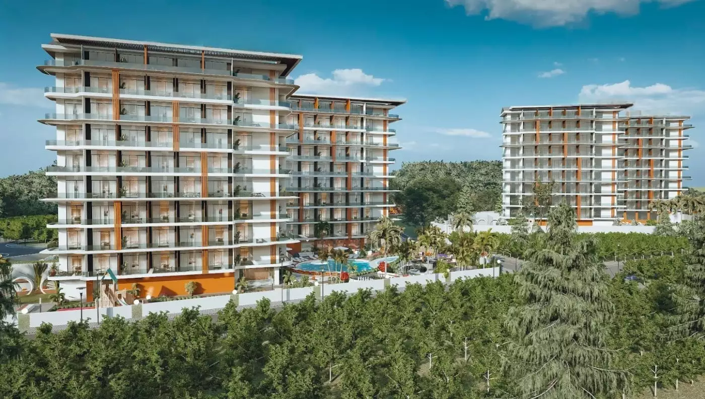 Квартира 35м² в Турции, Конаклы. Стоимостью 49500€ аренда фото-1