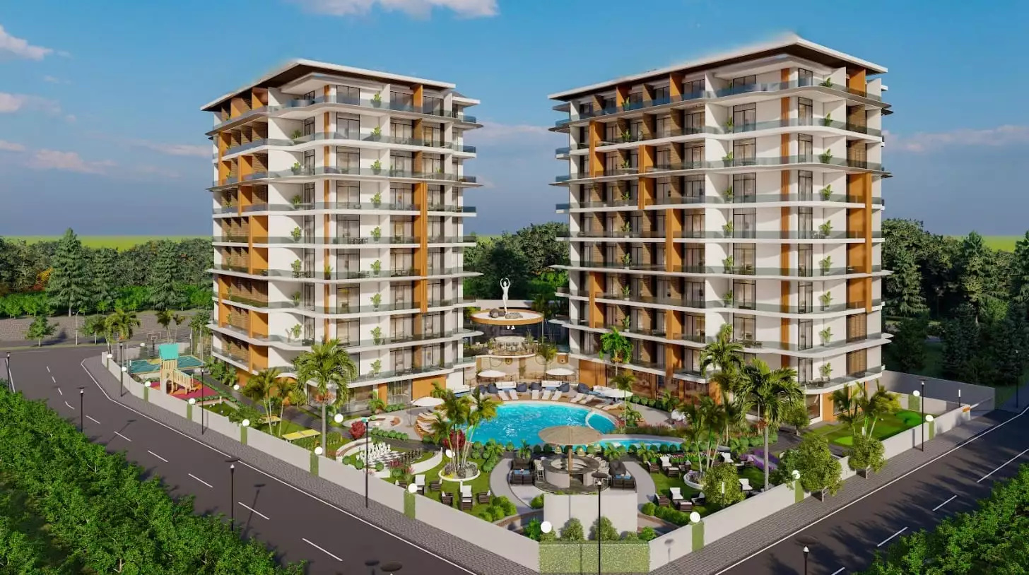 Квартира 35м² в Турции, Конаклы. Стоимостью 49500€ аренда фото-3