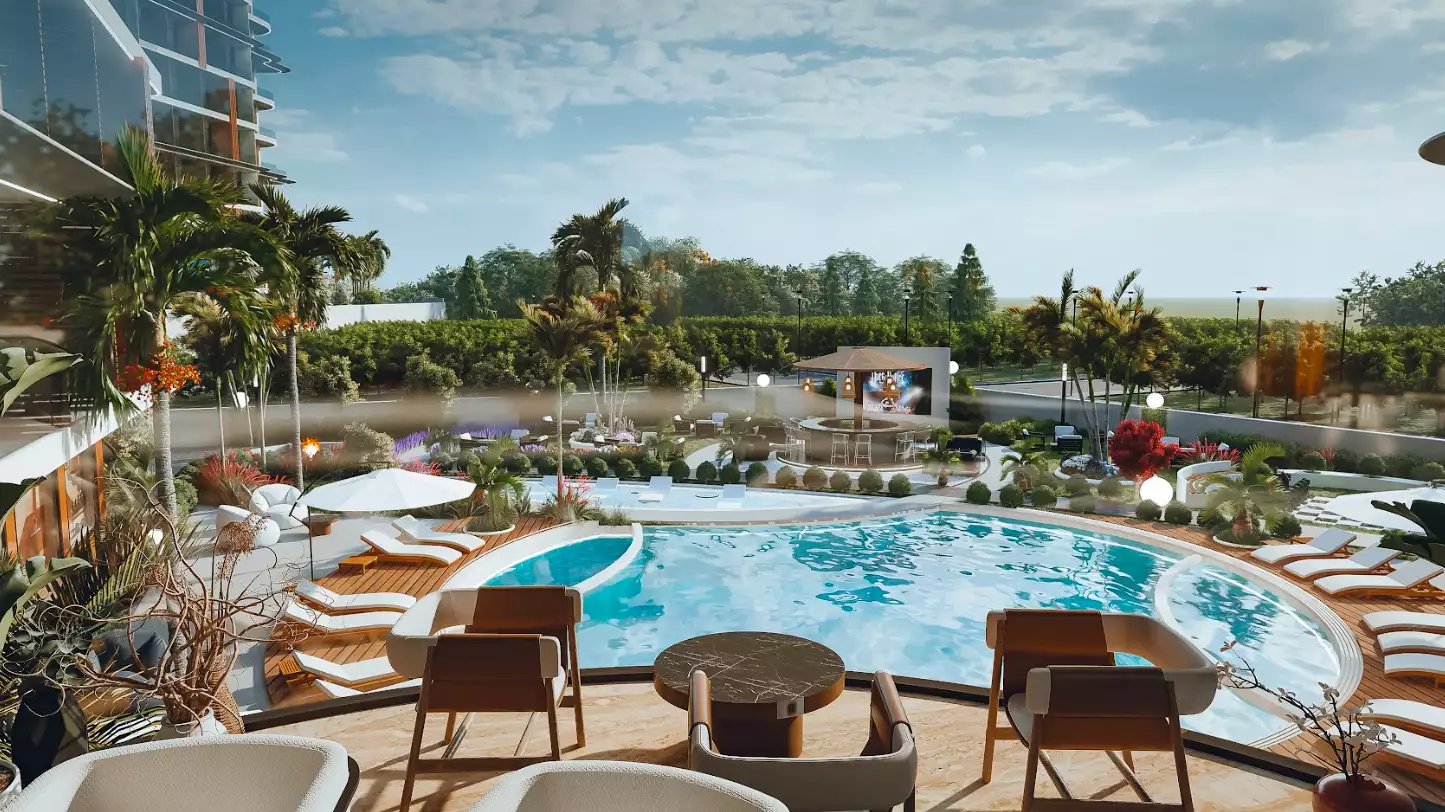 Квартира 35м² в Турции, Конаклы. Стоимостью 49500€ аренда фото-16