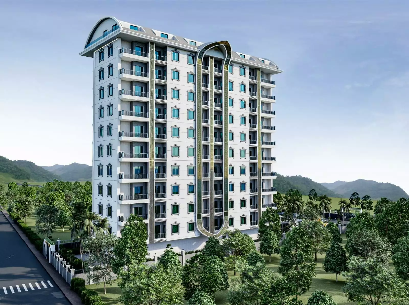 Квартира 47м² в Турции, Махмутлар. Стоимостью 130000€ аренда фото-3