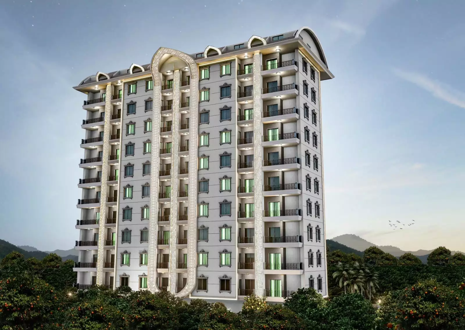 Квартира 47м² в Турции, Махмутлар. Стоимостью 130000€ аренда фото-4