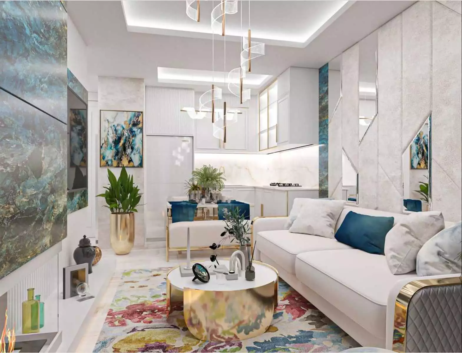 Квартира 49м² в Турции, Махмутлар. Стоимостью 95000€ аренда фото-25