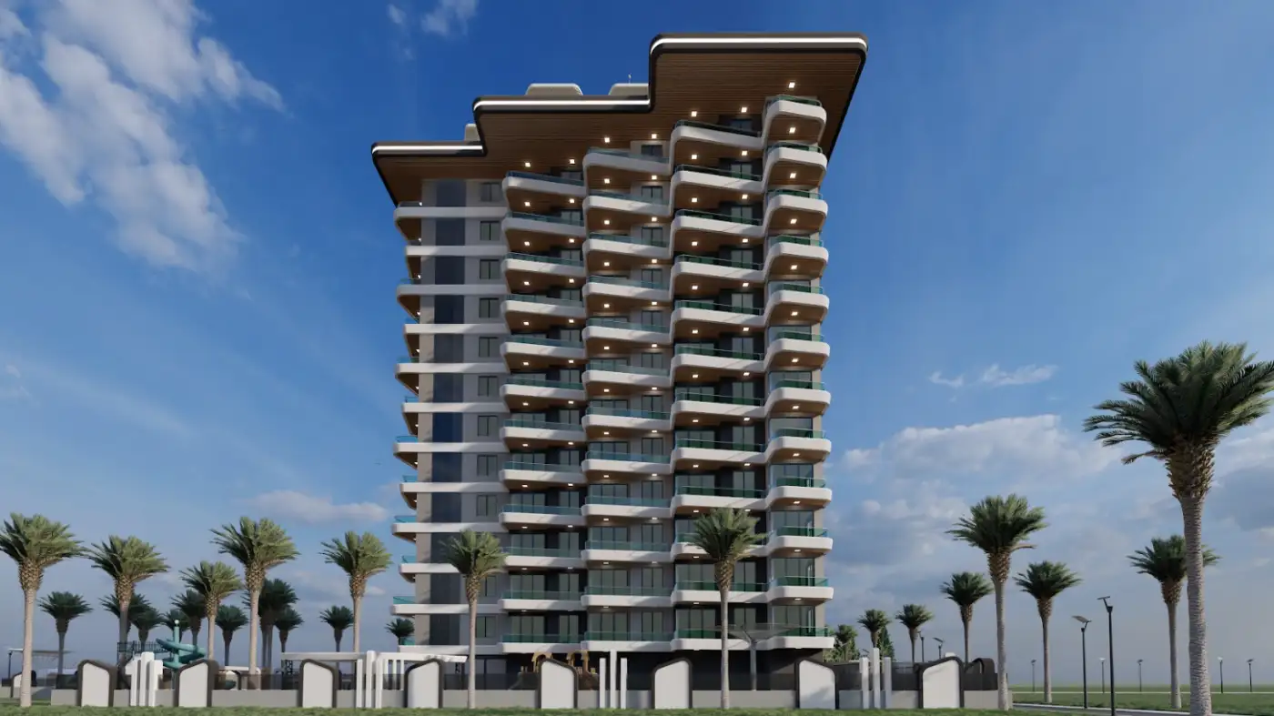 Квартира 49м² в Турции, Махмутлар. Стоимостью 143000€ аренда фото-1