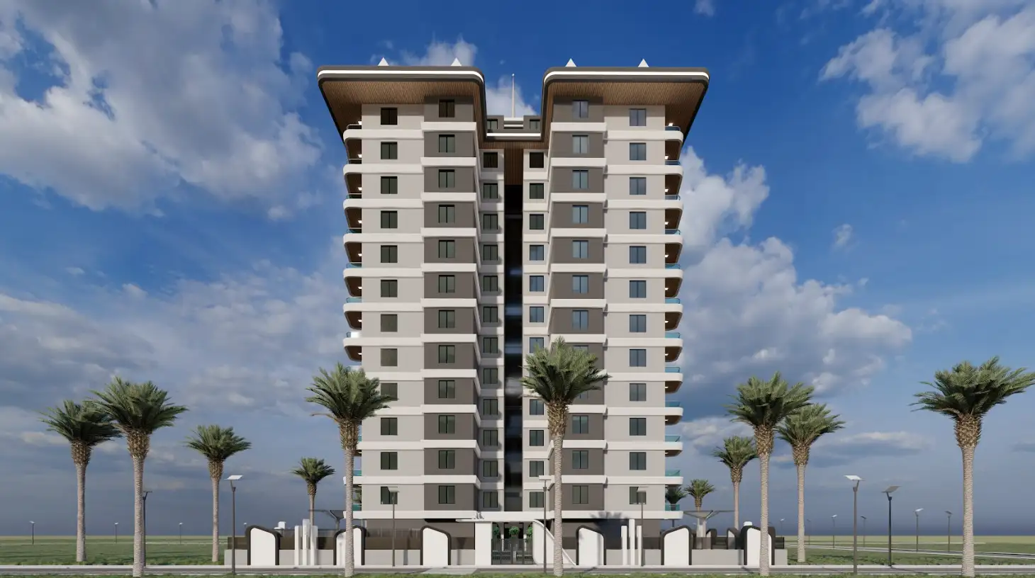 Квартира 49м² в Турции, Махмутлар. Стоимостью 143000€ аренда фото-2