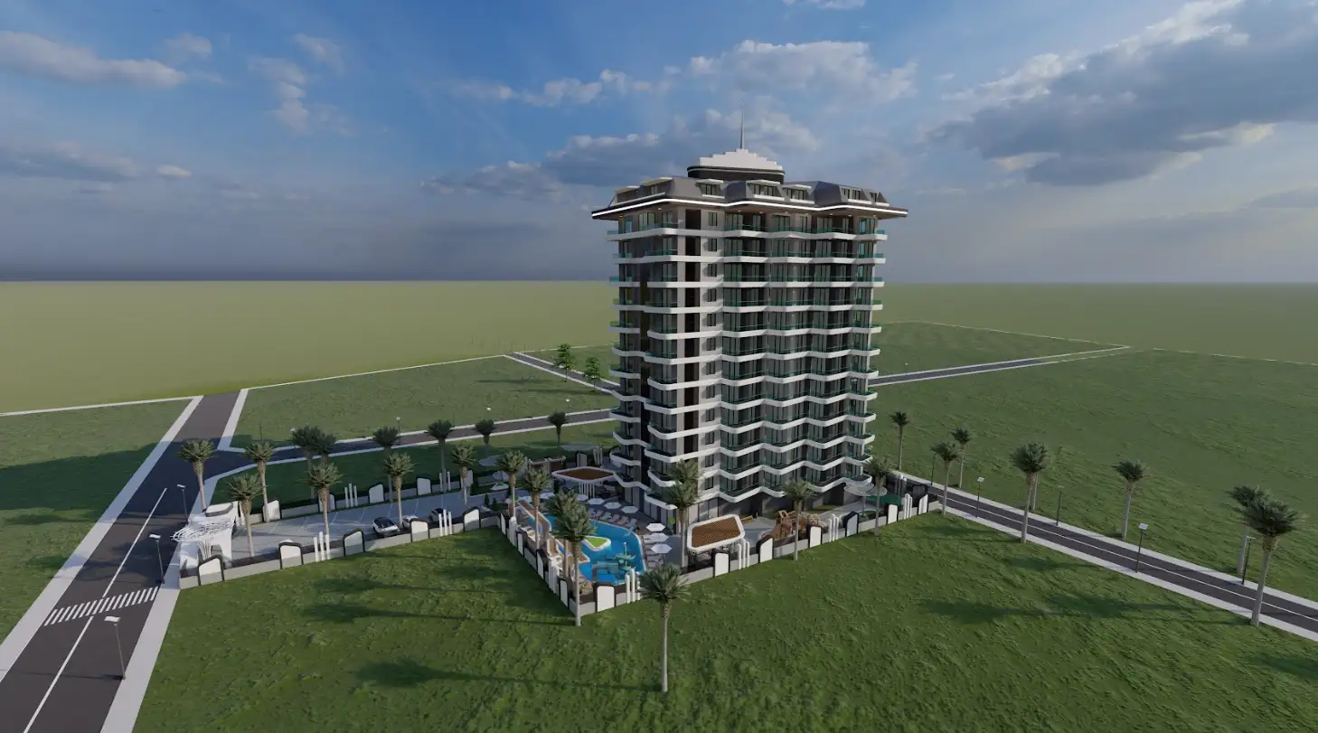 Квартира 49м² в Турции, Махмутлар. Стоимостью 143000€ аренда фото-3