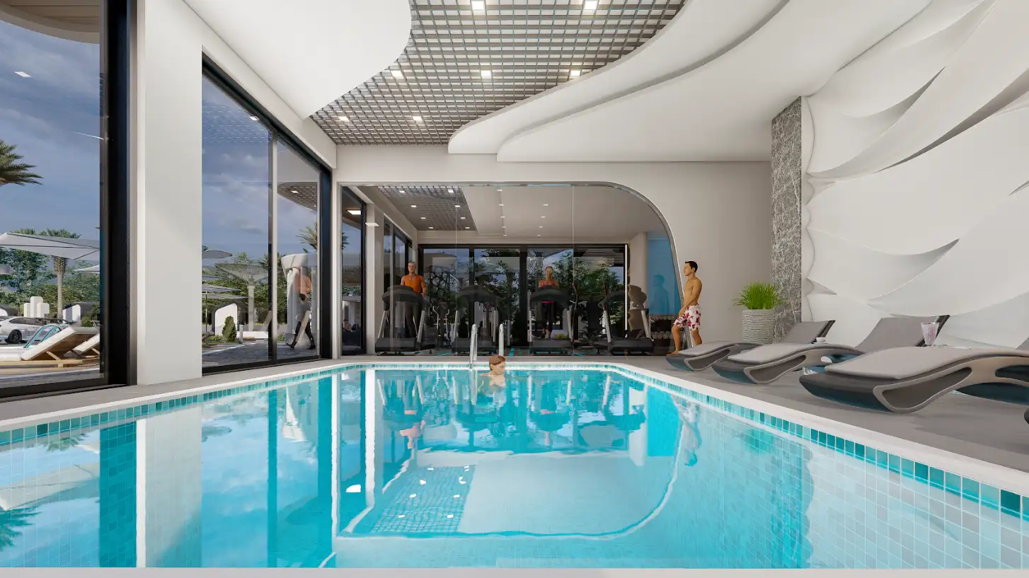 Квартира 49м² в Турции, Махмутлар. Стоимостью 143000€ аренда фото-9