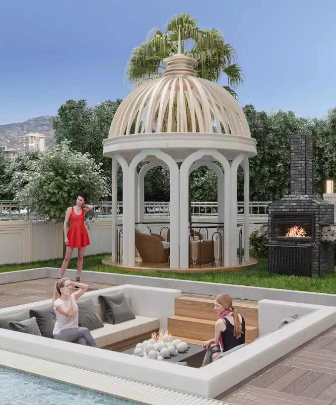 Квартира 56м² в Турции, Махмутлар. Стоимостью 115000€ аренда фото-8