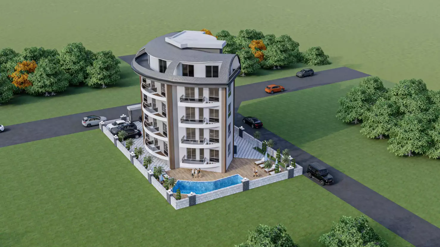 Пентхаус 105м² в Турции, Демирташ. Стоимостью 115000€ аренда фото-3