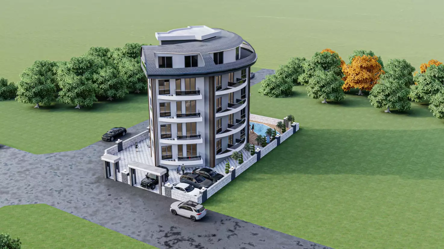 Пентхаус 105м² в Турции, Демирташ. Стоимостью 115000€ аренда фото-4