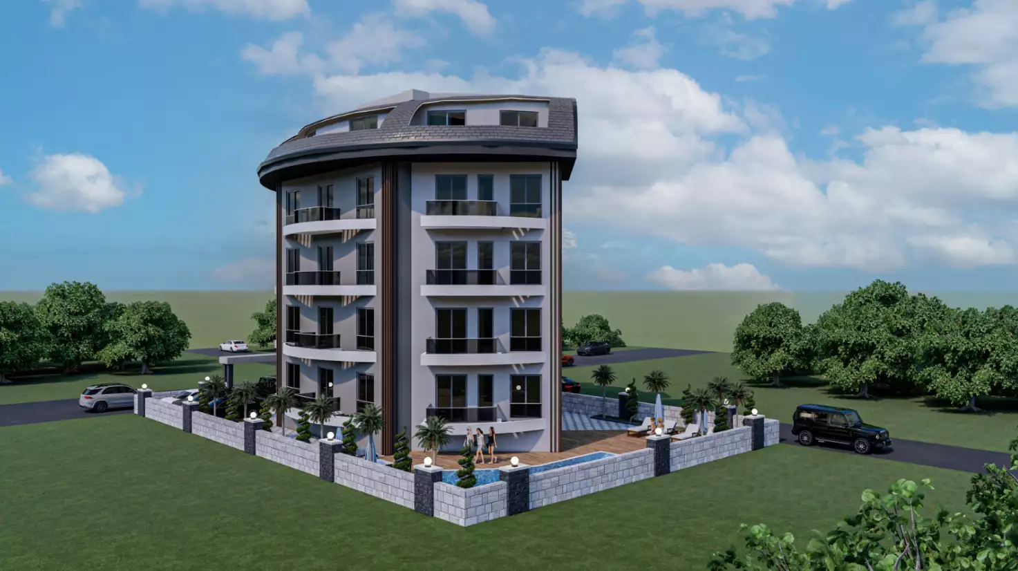 Пентхаус 105м² в Турции, Демирташ. Стоимостью 115000€ аренда фото-6