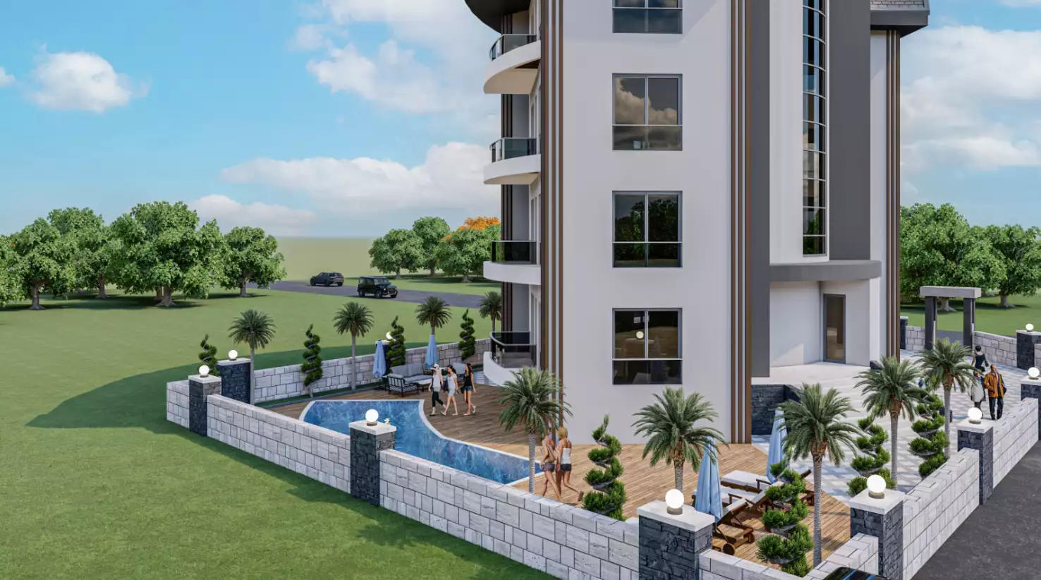 Пентхаус 105м² в Турции, Демирташ. Стоимостью 115000€ аренда фото-9