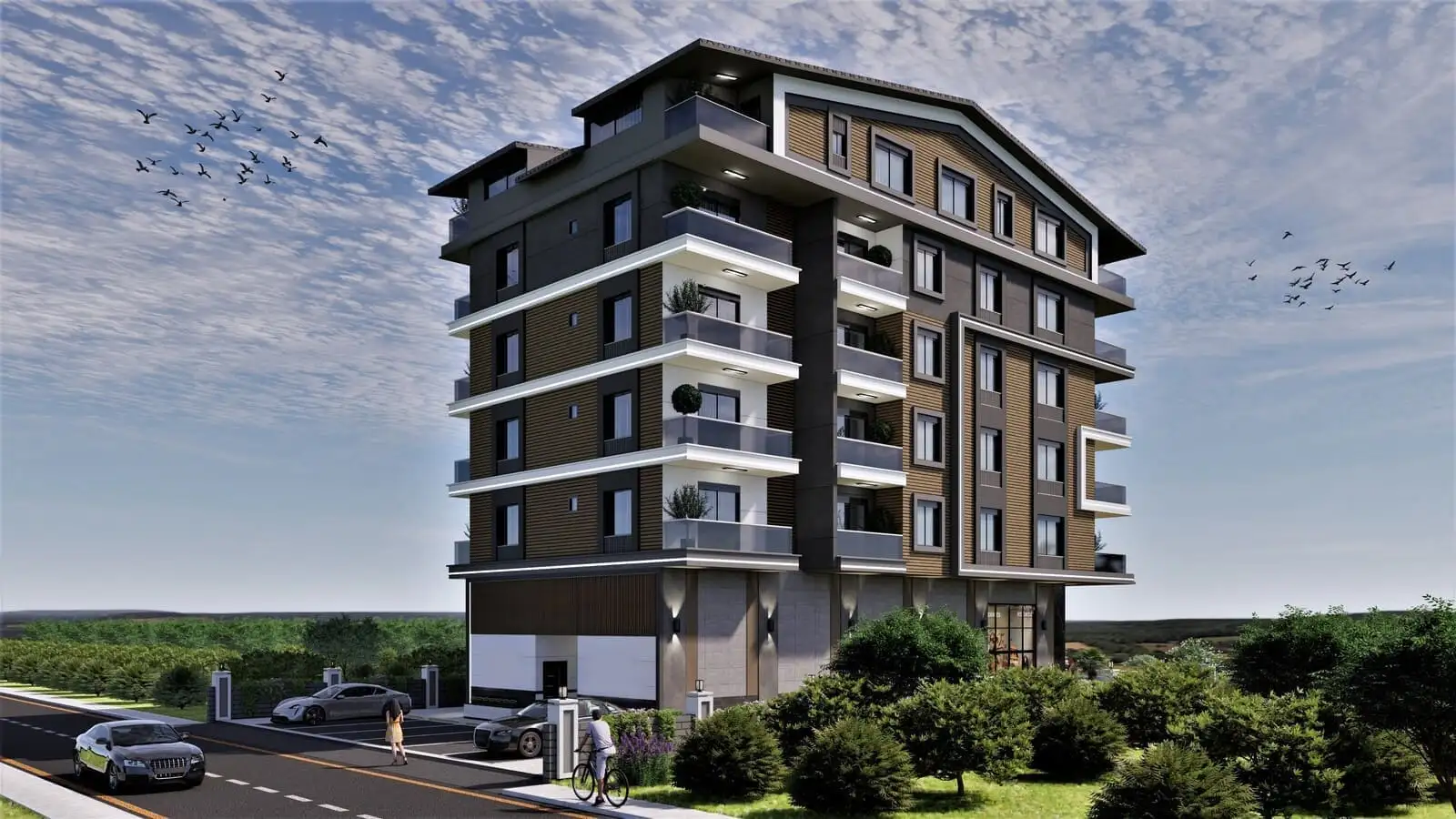 Квартира 125м² в Турции, Газипаша. Стоимостью 170000€ аренда фото-2