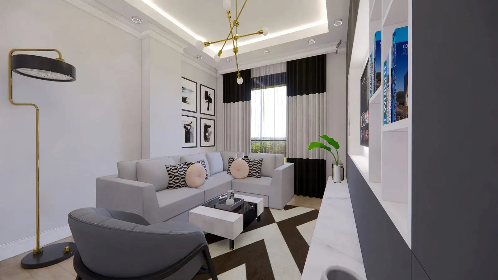 Квартира 125м² в Турции, Газипаша. Стоимостью 170000€ аренда фото-19