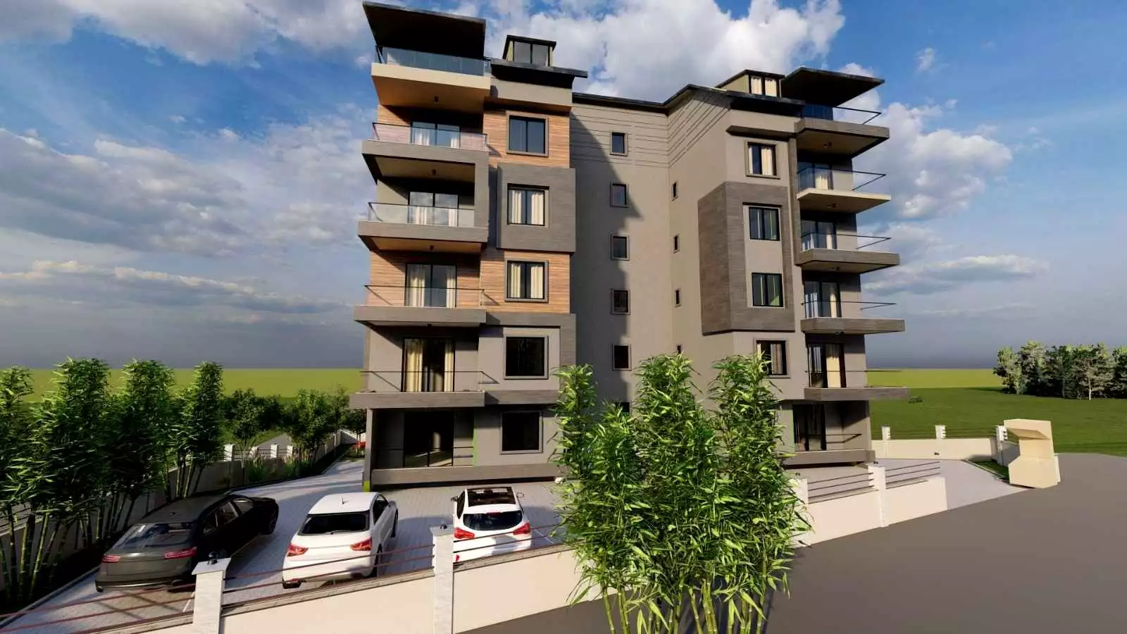 Квартира 51м² в Турции, Газипаша. Стоимостью 100000€ аренда фото-4