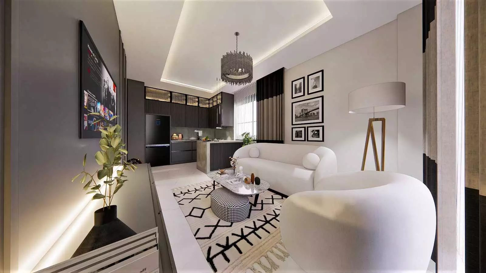 Квартира 50м² в Турции, Газипаша. Стоимостью 95000€ аренда фото-20