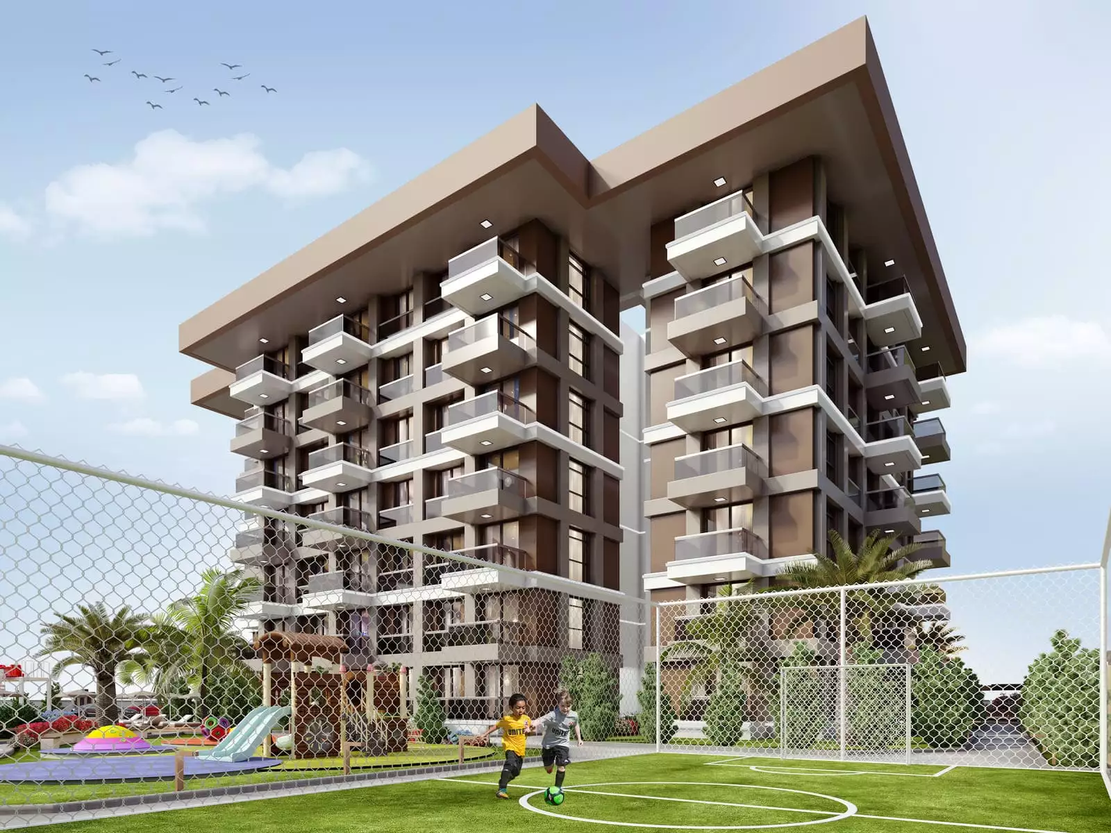 Квартира 46м² в Турции, Газипаша. Стоимостью 135000€ аренда фото-3