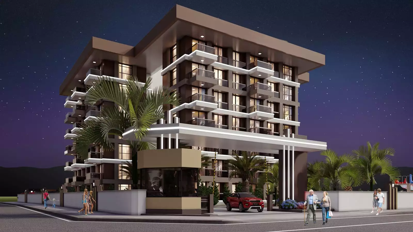 Квартира 46м² в Турции, Газипаша. Стоимостью 135000€ аренда фото-4