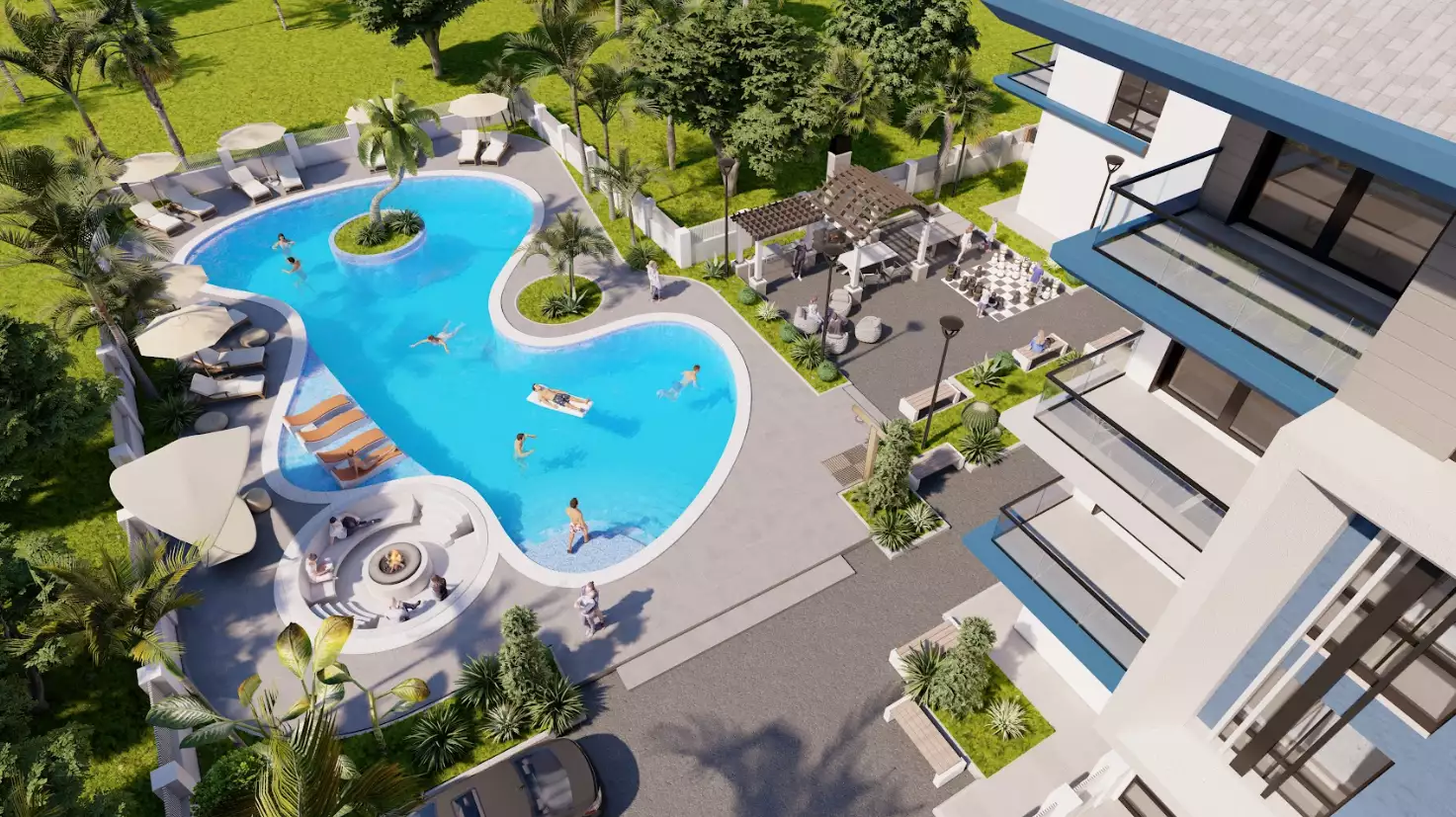 Квартира 72м² в Турции, Конаклы. Стоимостью 86500€ аренда фото-11