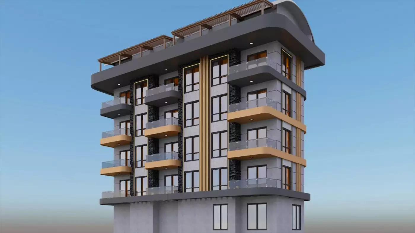 Квартира 52м² в Турции, Демирташ. Стоимостью 130000€ аренда фото-1