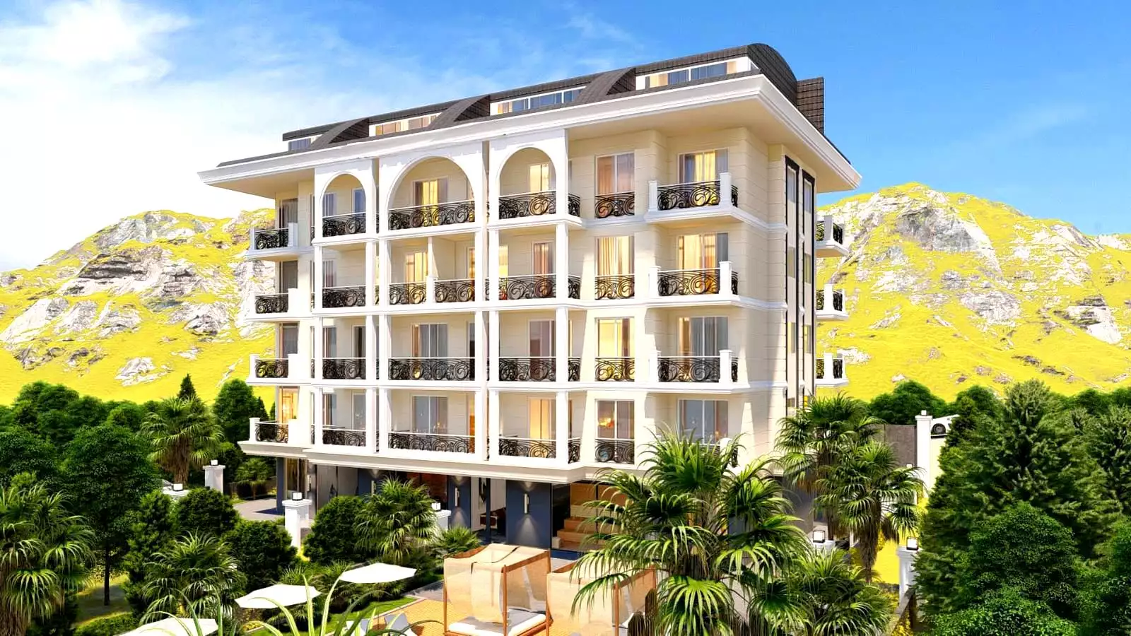 Квартира 150м² в Турции, Демирташ. Стоимостью 240000€ аренда фото-3