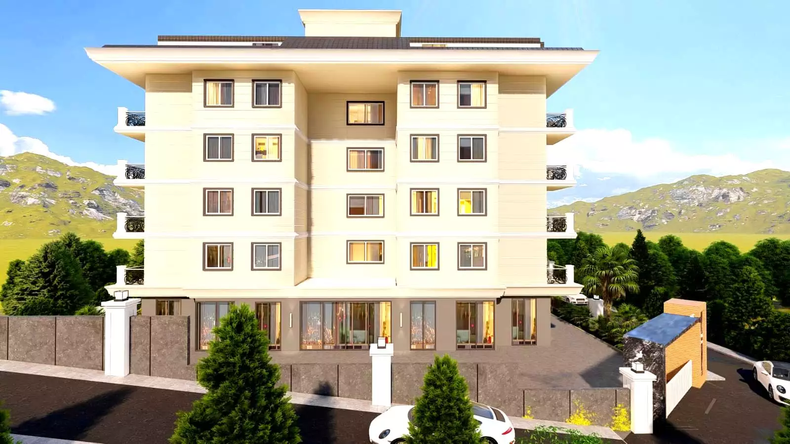 Квартира 150м² в Турции, Демирташ. Стоимостью 240000€ аренда фото-4