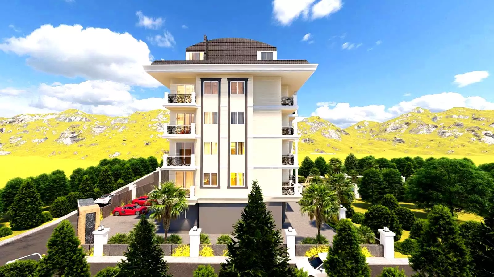 Квартира 150м² в Турции, Демирташ. Стоимостью 240000€ аренда фото-6