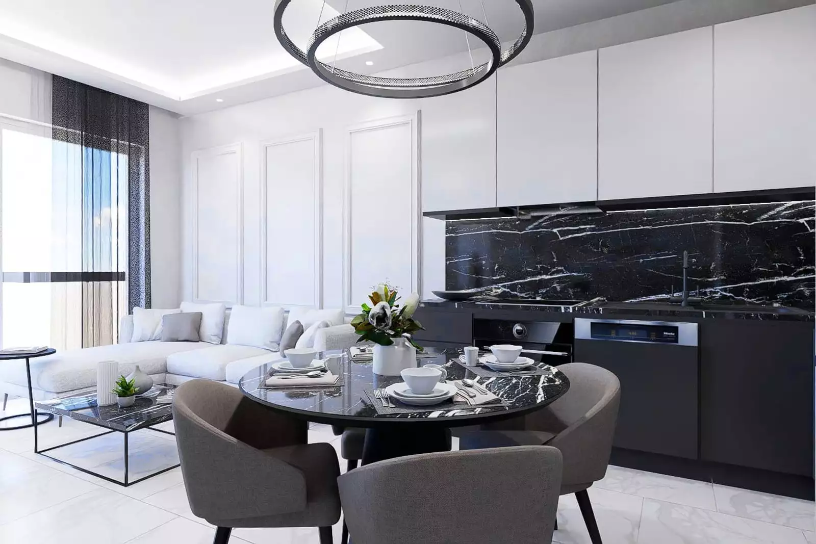 Квартира 150м² в Турции, Демирташ. Стоимостью 240000€ аренда фото-28